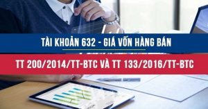 Tài khoản 632 là gì?