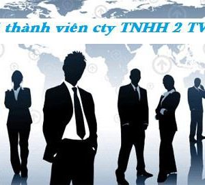 Dịch vụ thay đổi thành viên góp vốn công ty TNHH 2 thành viên