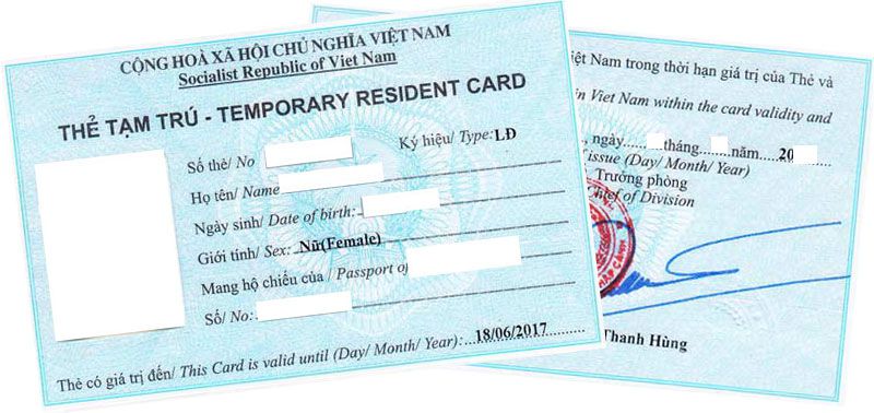 Hồ sơ & thủ tục xin gia hạn thẻ tạm trú cho người nước ngoài