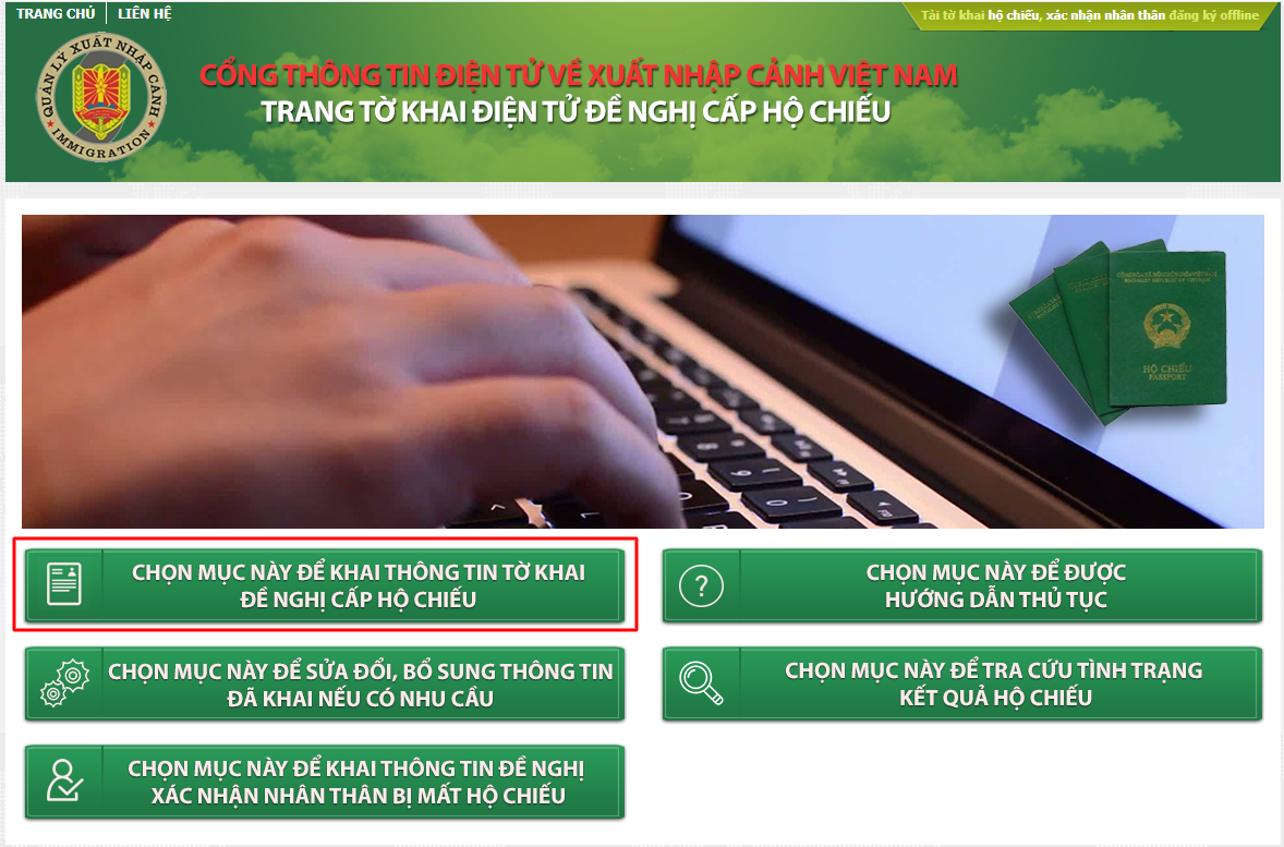 Hồ sơ và thủ tục cấp lại, đổi hộ chiếu hết hạn online, trực tiếp