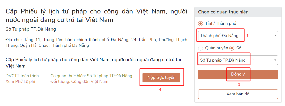 Hồ sơ, thủ tục làm lý lịch tư pháp số 2 online, trực tiếp - MỚI